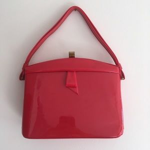 Markay Sags Vintage Red Hand Bag